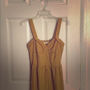 Francescas Yellow Striped Jumper
